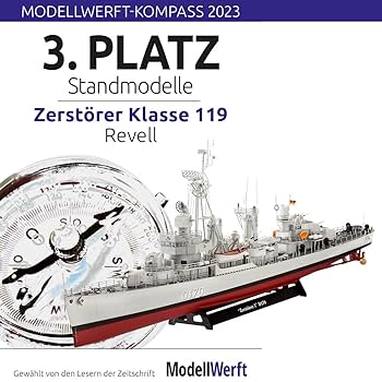 Amazon | ドイツレベル(Revell) 1/144 ドイツ軍 駆逐艦クラス119